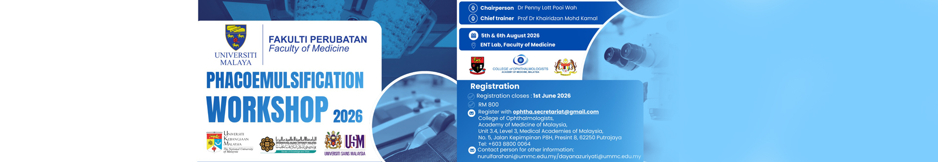 Phacoemulsification Workshop